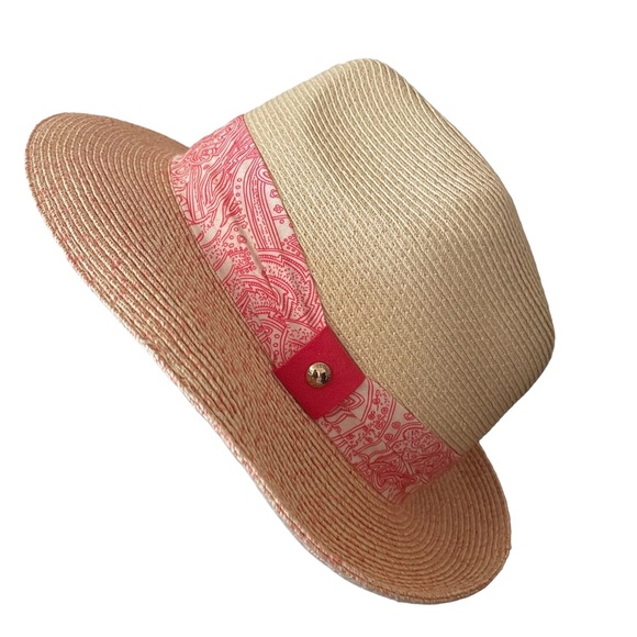 Accessories - Kooringal women’s Thea Fedora hat,mid size,pink, 2 toned,one size fits most,New